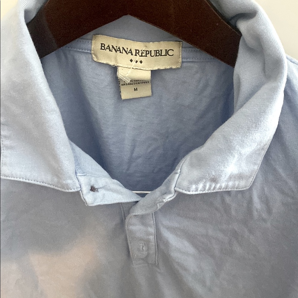 Banana Republic Men's Light Blue Shirt